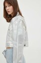 Džínová bunda Rotate stříbrná 1117782667