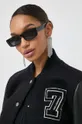 Куртка-бомбер с примесью шерсти Karl Lagerfeld Женский
