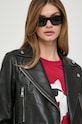 Karl Lagerfeld geaca ramones de piele negru 240W1900