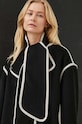 Вовняна куртка Bruuns Bazaar чорний BBW3801
