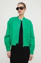 зелений Шкіряна куртка Custommade
