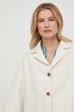 Tommy Hilfiger kurtka wełniana beżowy WW0WW42465