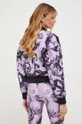 ljubičasta Dvostrana bomber jakna Versace Jeans Couture