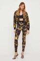 Ruházat Versace Jeans Couture kifordítható bomber dzseki 76HAS408 fekete