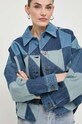 Weekend Max Mara geacă din denim albastru 2415041101600