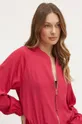 roza Bomber jakna s dodatkom svile Marella