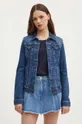 Pepe Jeans geacă din denim THRIFT bleumarin PL402011HT7