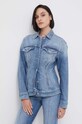 Pepe Jeans geacă din denim albastru PL402381
