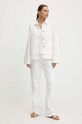 Pepe Jeans geacă din denim ANNY ANGLAISE PL402383 alb SS24