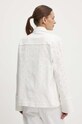 Îmbrăcăminte Pepe Jeans geacă din denim ANNY ANGLAISE PL402383 alb