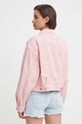 Odzież Pepe Jeans kurtka jeansowa TURNER CLR PL402386 różowy