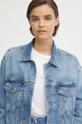 niebieski Pepe Jeans kurtka jeansowa BOYFRIEND JACKET