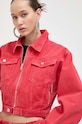 Traper jakna Moschino Jeans crvena 0506.3246
