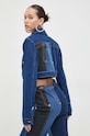 Odzież Moschino Jeans kurtka jeansowa 0501.3239 niebieski