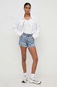 Liu Jo giacca di jeans UA4096.D4854 bianco SS24