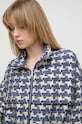 Bunda s prímesou vlny IRO WP137TINAT viacfarebná