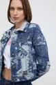 mornarsko plava Traper jakna Versace Jeans Couture