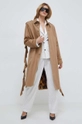 Versace Jeans Couture cappotto beige