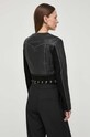 Одяг Шкіряна куртка Pinko 103517.A1WK чорний