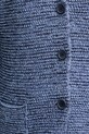 United Colors of Benetton cardigan din bumbac 1494D6833 bleumarin