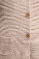 Бавовняний кардиган United Colors of Benetton 1494D6833 бежевий