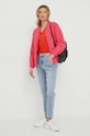United Colors of Benetton kurtka 24EXDN058 różowy SS24