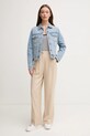 Джинсовая куртка United Colors of Benetton 21TBDN00N голубой SS25