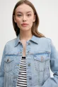 Jeans jakna United Colors of Benetton modra 21TBDN00N