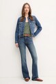United Colors of Benetton kurtka jeansowa 21TBDN00N niebieski SS25