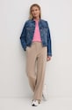 Джинсова куртка United Colors of Benetton 21TBDN00N блакитний SS25