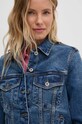 United Colors of Benetton kurtka jeansowa niebieski 21TBDN00N