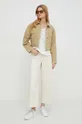 United Colors of Benetton giacca di jeans beige