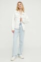 Levi's kurtka jeansowa A1743 biały SS25
