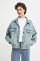 Levi's kurtka jeansowa bez kaptura niebieski A1743