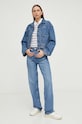 Levi's geacă din denim A7438 albastru SS24