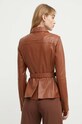 Odzież Blugirl Blumarine kurtka skórzana RA4067.P0356 brązowy