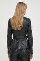 Odzież Blugirl Blumarine kurtka skórzana RA4067.P0356 czarny
