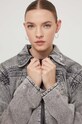 Джинсова куртка Desigual сірий 24SWED38