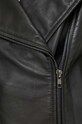 Sisley geaca ramones de piele 2XBRLN03P negru