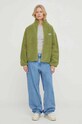American Vintage bluza polarowa VESTE ML HOK16CE24 zielony SS24