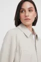 сірий Куртка з домішкою льону Calvin Klein