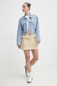 Abercrombie & Fitch geacă din denim KI144.4063.280 albastru SS24