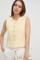 Vesta s prímesou vlny Miss Sixty 6L1MJ2340000 žltá