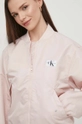 rosa Calvin Klein Jeans giacca bomber