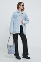Džínová bunda Calvin Klein Jeans J20J222791 modrá SS24