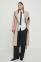 Μπουφάν MMC STUDIO WINDLONG.COAT μπεζ SS24
