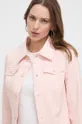różowy Guess kurtka koszulowa