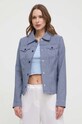 Πουκάμισο μπουφάν Guess σκούρο μπλε W4GL15.WG492
