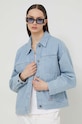 Džínová bunda Dickies HERNDON JACKET W DK0A4YQT modrá SS24