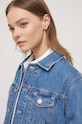 Džínová bunda Tommy Jeans modrá DW0DW17663
